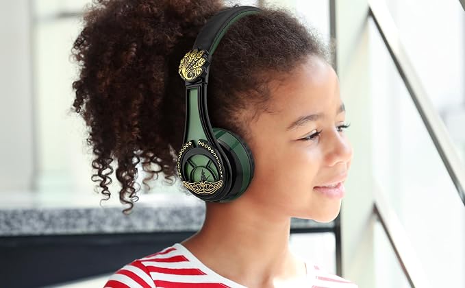 Wicked Elphaba Bluetooth Headphones for Kids, Wireless Headphones for School, Home, or Travel (Wicked Elphaba) - Image 4