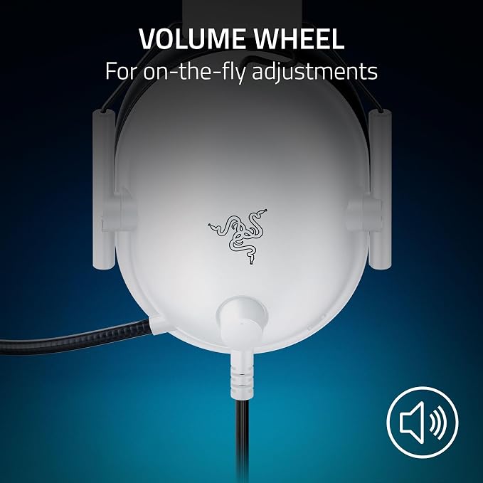 Razer BlackShark V2 X Wired PlayStation Gaming Headset, White - Image 6