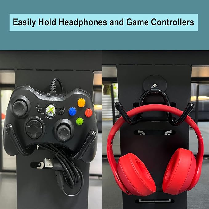 Pmsanzay Magnetic Game Controller Holder, Adjustable Game Controller Rack Storage Mount for Xbox One PS5 Switch Series X Pro Controller - Image 4