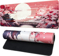 FreeNook Japanese Large Gaming Mouse Pad 31.5 x 11.8 in Computer Mouse Pad Anime Gaming Mousepad, Expanded Architecture Cute Desk Pad with Nop-Slip Suitable for Home Office by Unknown