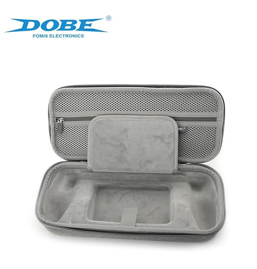 DOBE Portal storage cases EVA hard -shell game console storage bag handheld handler portable hand -style storage package for PS5 Portal handheld dual zipper storage package - Image 3