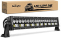 Nilight LED Light Bar 7D 22" 150W 15000LM Double Row Flood Spot Combo by Nilight