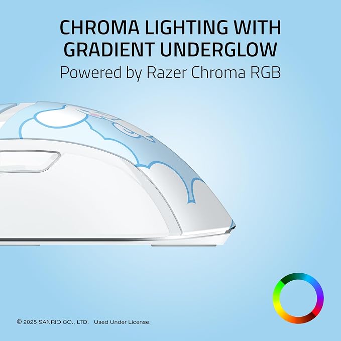 Razer Cobra Wired Gaming Mouse, 58g Lightweight, Cinnamoroll Edition - Image 4