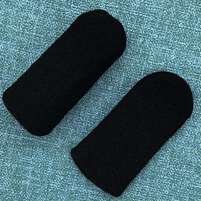 UKCOCO 10Pcs Mobile Phone Gaming Finger Sleeves, Touch Screen Finger Protector Anti-Sweat Breathable Smooth Operation Fiber Thumb Sleeve Cover for Gaming Tablet Controller Phone Game - Image 8