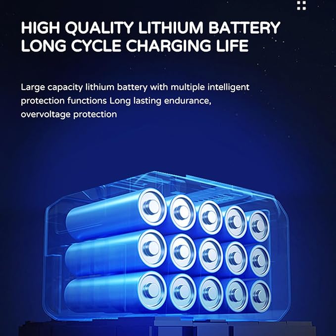 Ocean Wave Projector Light, 16 Color Rechargeable Ocean Lamp, with Power Touch Control and Remote Control Luminorthe Cube Lamp, Bringing You Romance and Tranquility(Charge) - Image 5