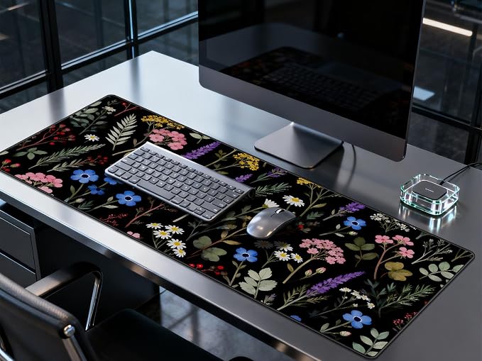 Rinaze Large Gaming Mouse Pad, Extended Mousepad with Superior Micro-Weave Cloth, Comfortable Desk Mat for Gamer, Office and Home 900x400 mm - Image 7