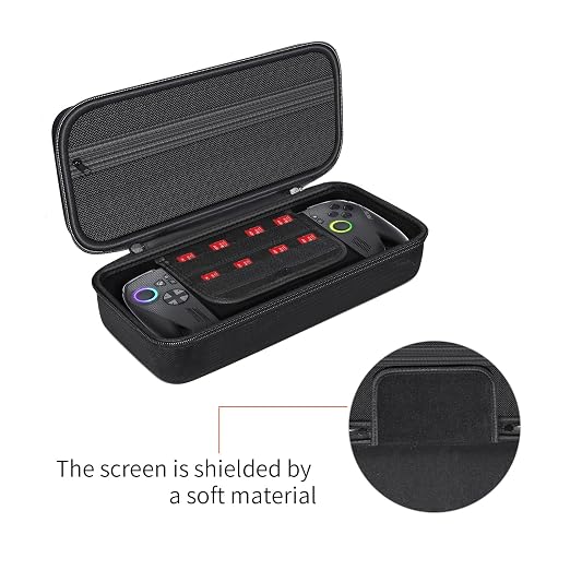 Wanaiha Protective Case for ROG Xbox Ally X, ROG Xbox Ally Gaming Handheld Console (Black) - Image 4