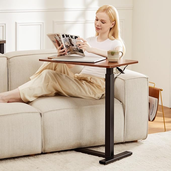 Sweetcrispy Overbed Table, Bedside Table, Storage Shelf - Image 2