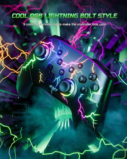 VOYEE Switch Controllers for Switch/Lite/OLED/PC, Pro Controller - Image 2