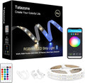 Tatazone RGBWW Bluetooth LED Strip Lights, 65.6ft Tunable White 3000K to 6500K+RGB Led Light Strips, Music Sync Color Changing Indoor LED Rope Lights for Cabinet, Bedroom,2 Roll of 32.8ft by Tatazone