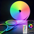 Lamomo LED Strip Lights RGB 16.4Ft, Neon Rope Lights with App Remote Control, Music Sync, Indoor IP65, Waterproof, Flexible DIY Lights Design for Bedroom, Living, Gaming Room, Party Decor by Lamomo