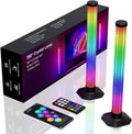 MIHEAL 360° RGB Light Bars LED TV Backlight with DIY Music Sync Modes Smart Bluetooth Control, 8 Scene Modes Color Light Bar for Room Decoration, Gaming, PC, TV … by Miheal