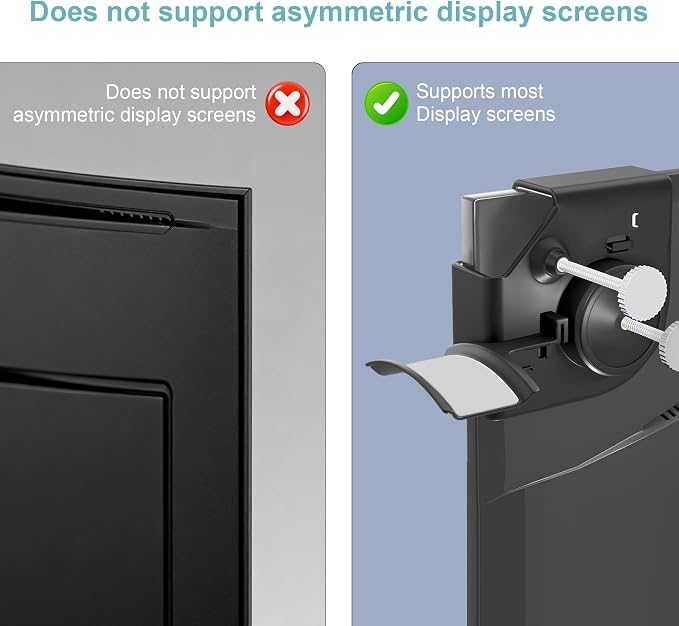 Headphone Holder for Screen (black) - Image 4