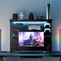 EUREKA ERGONOMIC Desk Pegboard Dual Monitor Stand 43x34 Black | Steel pegboard with dual monitor stands, privacy panel and 4 modular accessories for organized gaming and office setups by EUREKAERGONOMIC
