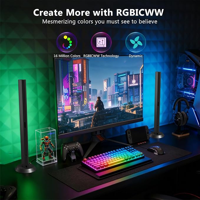 DAYBETTER Smart LED Light Bars,RGBICWW TV Light Bar for Living Room,Gaming - Image 3