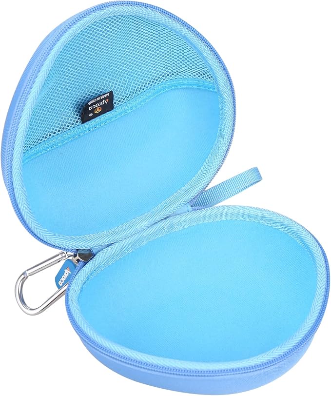 Aproca Kids Headphones Case Compatible with iClever BTH12 / HS19 / BTH26 Kids Bluetooth Headphones, Storage Hard Bag -Sky Blue (Case Only) - Image 3