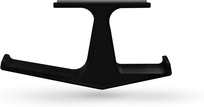 BRAINWAVZ The Gorgon - Under Desk Game Controller & Headphone Holder for XBOX, PS4, PS5, Series One, Steelseries, PC & Most Gamepads & Headsets, Screwless Hanger Stand, Black - Image 8