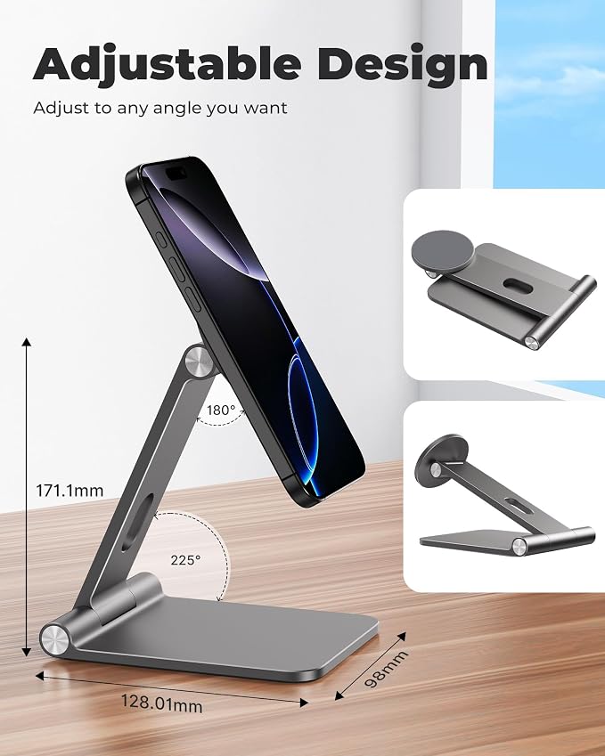 Antank Foldable Adjustable Magnetic Stand Holder for Nintendo Switch,iPhone - Image 5