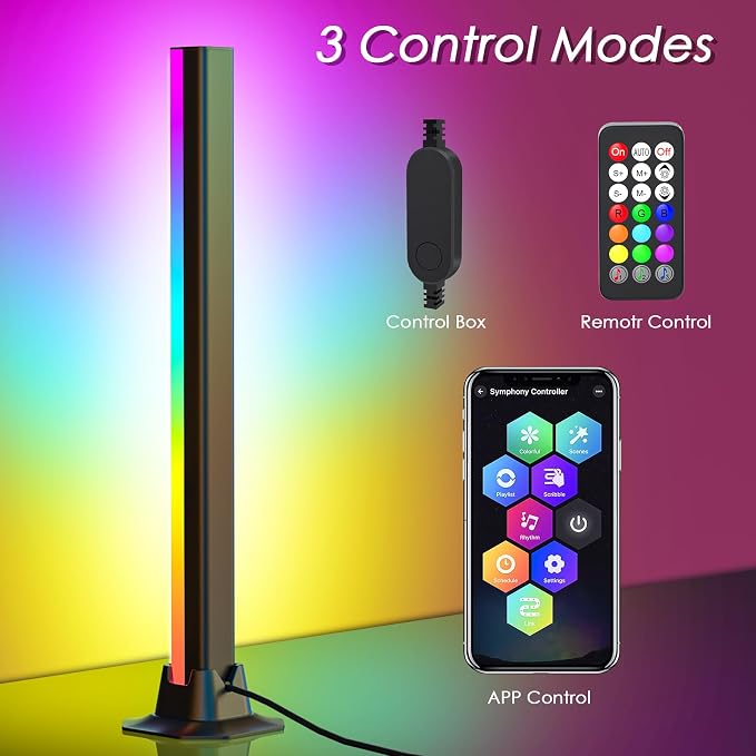 16.5" Smart Light Bar, RGB LED Light Bar for Room, Ambient Backlight for TV - Image 5