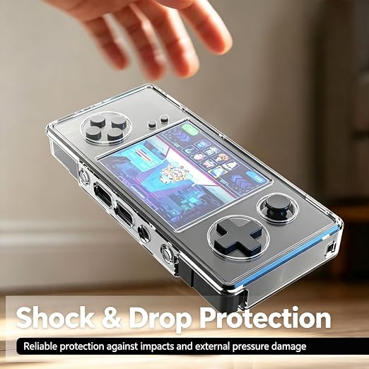 Clear TPU Protective Case for GKD H350H Handheld Game Console - Image 2