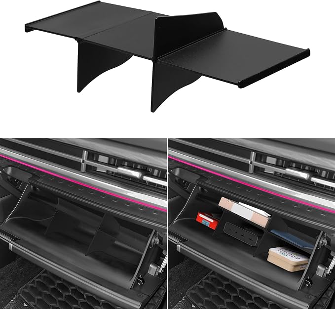 LUCKEASY Glove Box Divider for Hyundai Santa Fe 2026 2025 2024 by LUCKEASY