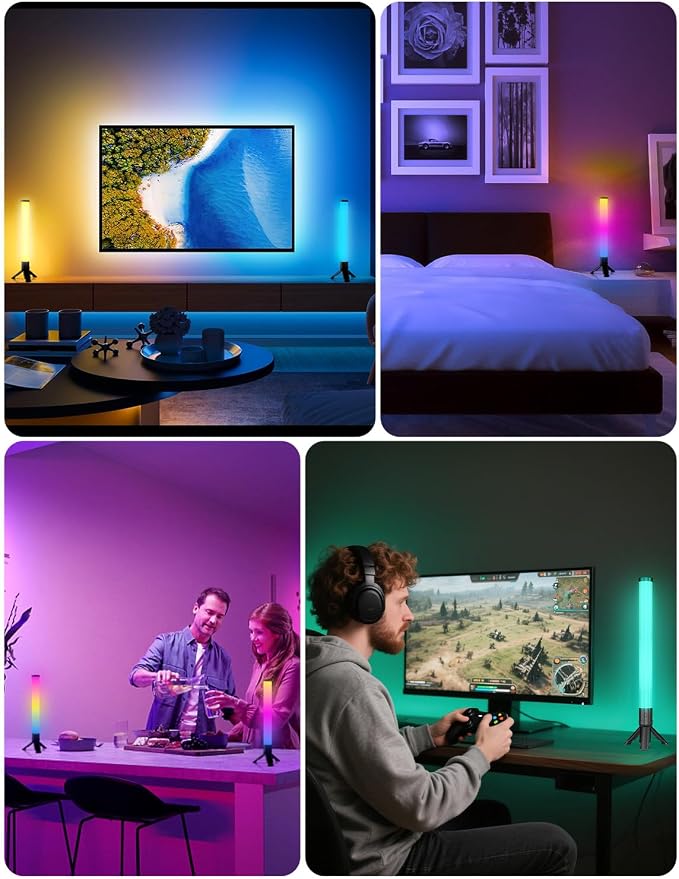 DAYBETTER 360° Smart LED Light Bars, Gaming Light Bar for Room, PC, Desk - Image 7