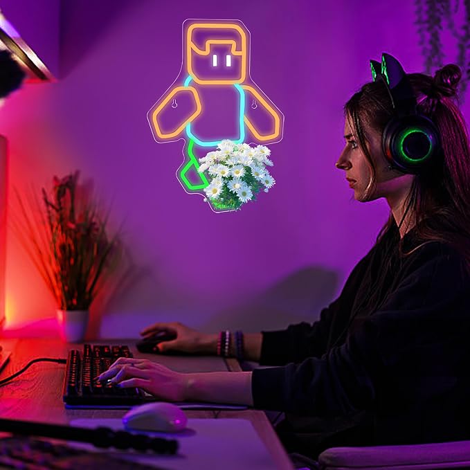 Game Neon Sign for Wall Decor Gaming LED L - Image 5