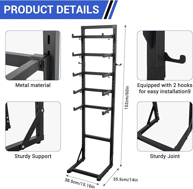 Rc Car Stand Display 5 Tier Metal Storage Rack Shelf Compatible With 1/6 1/10 1/12 1/18 1/24 Scale Crawler Trucks Accessories Multi Layer Model Workstation Organizer Includes 2 Remote Controller Hooks - Image 2