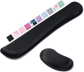 Hoewina Keyboard Wrist Rest,Ergonomic Wrist Support for Keyboard,Black | Computer Wrist Rest,Superfine Fabric and Gel Memory Foam Wrist Pad,Easy Typing&Pain Relief,Suitable for Office,Family by Hoewina