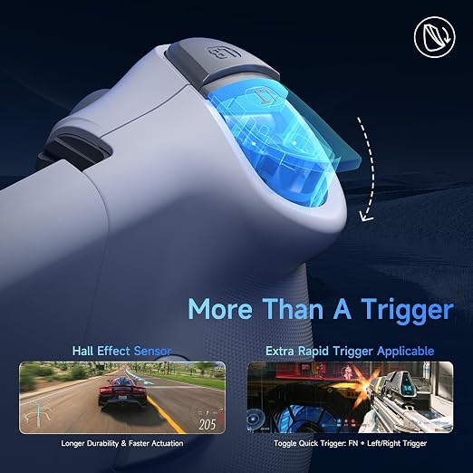 EasySMX M15 Mobile Gaming Controller for Android/iPhone 15 Series, Android Controller with Hall Trigger/Joysticks for Play Minecraft, COD - Image 5