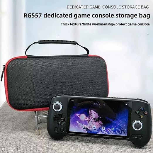Voikoli Portable Shockproof Storage Bag Compatible with RG557 RG556,Handheld Game Console Hard Carry Case Cover - Image 2
