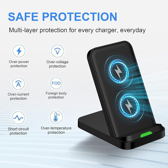 for Google Pixel Wireless Charging Stand for Pixel 11/10 Pro/10 Pro XL/9a - Image 8