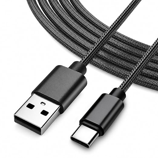 Superer 10 ft USB C Charging Cable Fit for PS5 Controller, PlayStation 5 DualSense, Xbox Series X/S Controllers, Xbox Elite Series 2 (Model 1914 1797), Fast Charger & Data Sync Nylon Braided Cord by Superer