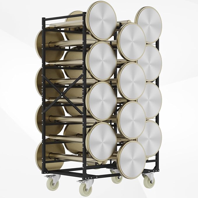Stanchion Post Cart 24 Posts Ideal for High-Traffic Areas - Image 3