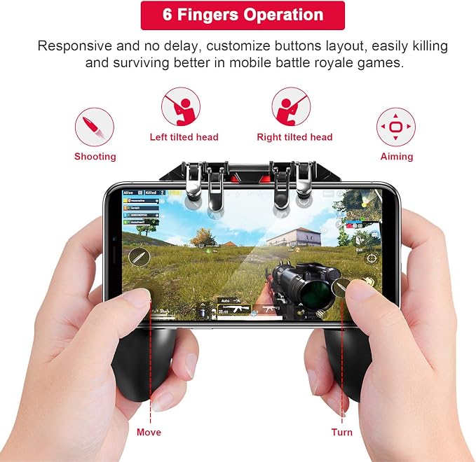 DELAM Mobile Game Controller for iPhone & Android Gaming Phones - Image 2