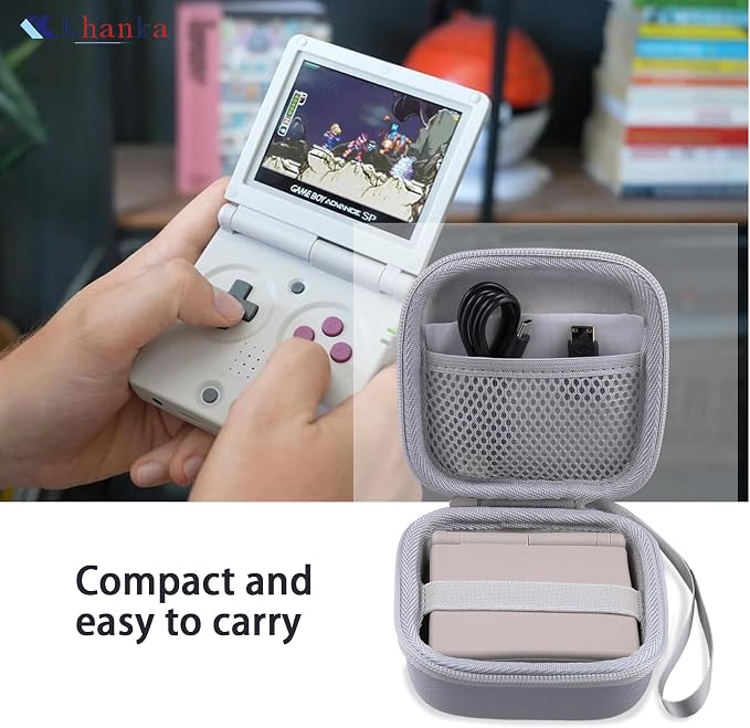 Khanka Hard Case for Anbernic RG Rotate/RG34XXSP/RG35XXSP Retro,White - Image 9