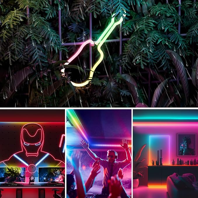 BTF-LIGHTING WS2811 IC RGB Chasing Color Neon Light 16.4FT DC24V 90IC T0817 - Image 8