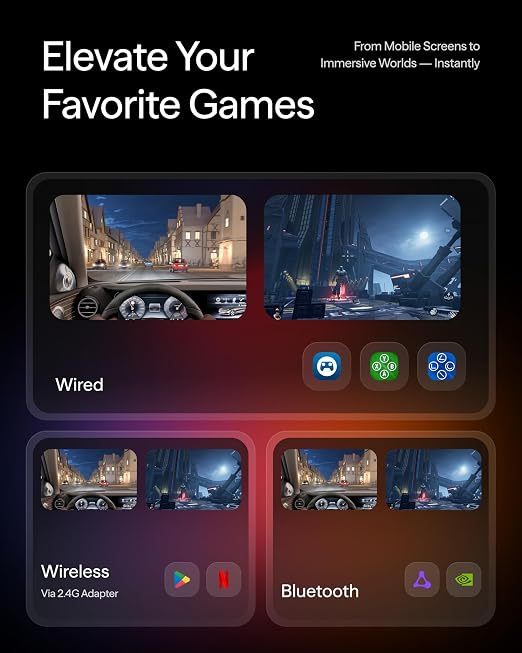 VITURE x 8BitDo Ultimate Mobile Gaming Controller – World’s First for XR Glasses | USB-C Connection for Minimum Latency, Hall Effect Sticks, Charge While Playing, Pro Performance for Android - Image 7