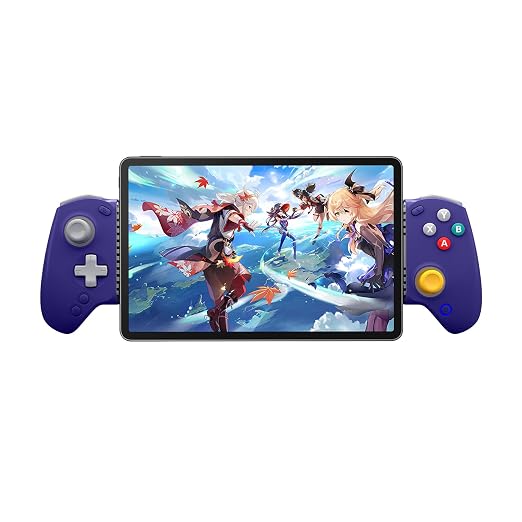 abxylute S8 Bluetooth Mobile Gaming Controller for Switch 1&2, iPhone15/16/17, iPad Android Phones Tablets, Portable Wireless Gamepad with Hall Joystick, Hall Trigger, Customizable Buttons＆Key Mapping by abxylute
