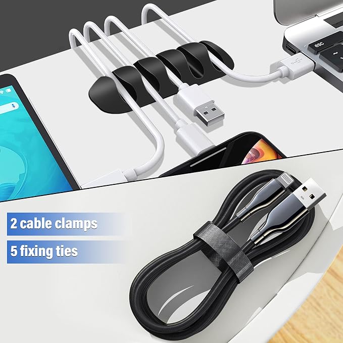Cable Duct Management Raceway Kit, 31.4" (2 x 15.7) Server Rack Management, Hide Network HDMI VGA Cables, Open Slot Track Desk Wire Channel, White 2 Pack - Image 3