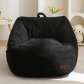 MAXYOYO Kids Bean Bag Chair, Bean Bag Couch with Handle, Comfy Toddler Chair for Boys and Girls, Accent Sofa Chair with Pocket for Gaming Reading Relaxing, Black | Comfy Toddler Chair for Boys and Girls, Accent Sofa Chair with Pocket for Gaming Reading... by MAXYOYO