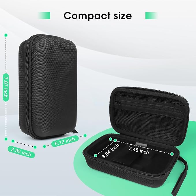Carry case Compatible with BACKBONE One//2nd Gen Mobile Gaming Controlle,Keychain and Net Pocket,Box Only (Black)… - Image 6