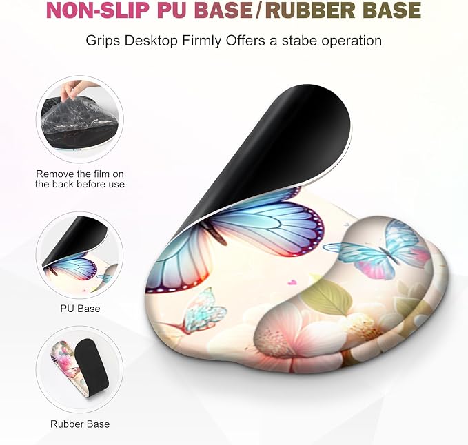 Gaming Mouse Pad, Large Desk Mat, 4in1 XXL Mousepad Cute Desk Pad Protector - Image 2