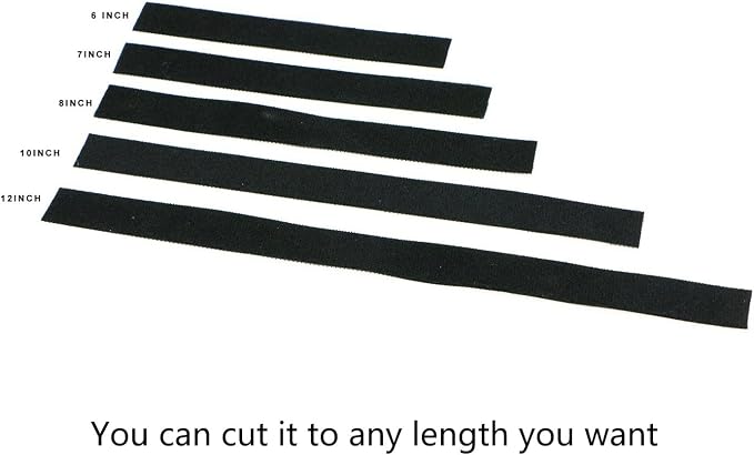 Reusable Fastening Tape Cable Ties 3/4 Inch Double Side Hook Roll (5 Yard, Blue) - Image 4