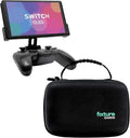 Fixture S2 Bundle Gaming Console Monitor and Controller Mount with Carrying Case Compatible with Nintendo Switch OLED and Pro Controller by FIXTUREGAMING