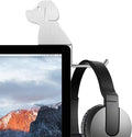 Monitor Stand Headphone Hanger with Puppy Tail Hook by FEYRUN