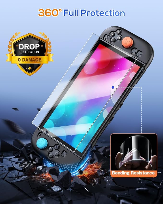 FYOUNG Protective Case for Nintendo Switch 2, Slim Hard Shell Accessories - Image 3