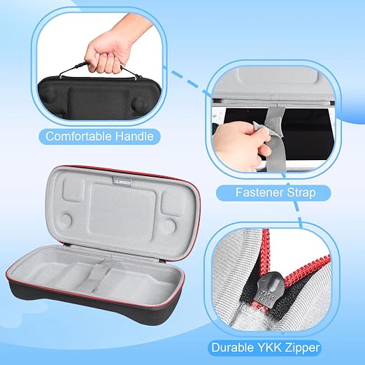 RLSOCO Carrying Case for ASUS ROG Xbox Ally/ROG Xbox Ally X 7" FHD Gaming Handheld Console - Black (Case Only) - Image 3