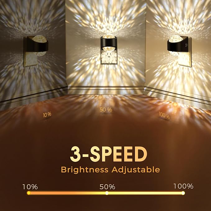 Briignite Night Light,Night Lights Plug into Wall,LED Projector Night Light - Image 4