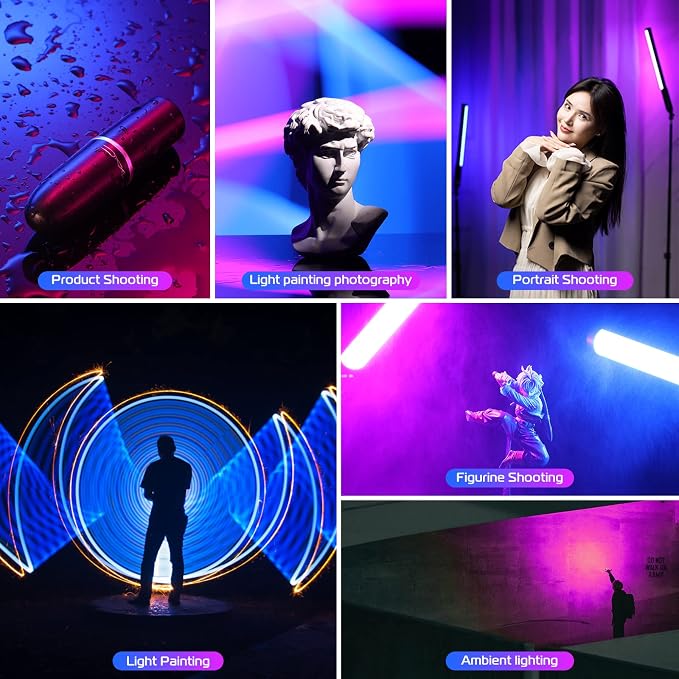 ULANZI VL119 Handheld Light Wand RGB LED Video Light Stick for Photography - Image 7